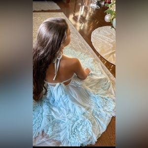 Powder light blue Dollcake dress